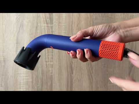 Фен Dyson HD18 Supersonic 5 насадок Дайсон профессиональный с ионизацией воздуха. Гарантия Vinca Blue/Rose - фото 1 - id-p2881903918
