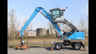 Fuchs MHL 320 | PEEL GRAB | UMSCHLAG | GOOD TIRES material handler for sale - Image 4 | Machineryline PK Fuchs MHL 320 | PEEL GRAB | UMSCHLAG | GOOD TIRES material handler | Image 4 - Machineryline