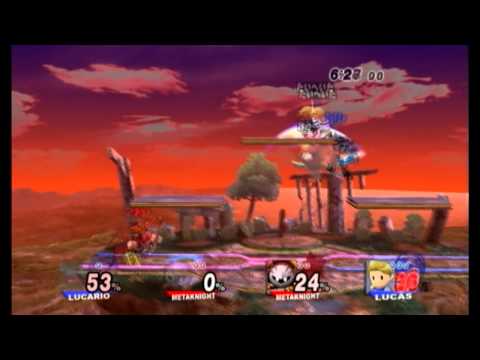 Umebura GF Taiheita/Gomamugitya(Lucas/Lucario) vs Yakiniku/Otori(Wario&MK/MK)