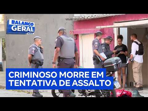 PM de folga impede assalto e mata criminoso na zona sul de São Paulo