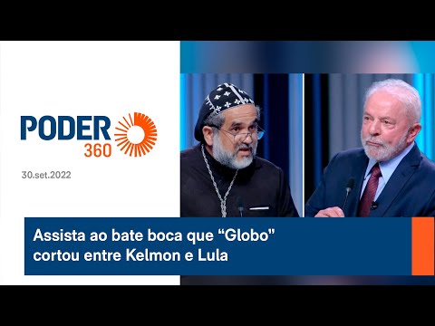 Assista ao bate boca que “Globo” cortou entre Kelmon e Lula