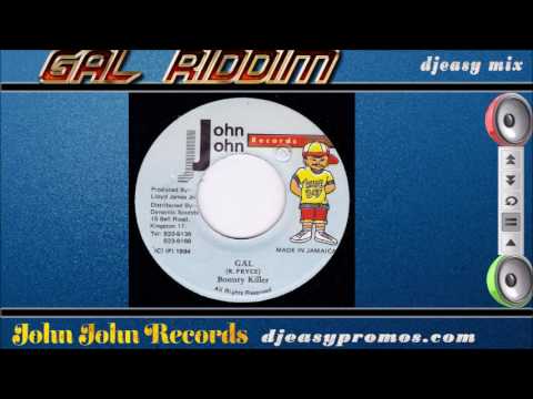Gal Riddim Mix 1994  (John John Records) Mix by djeasy