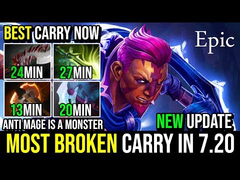 13Min Battle Fury [Anti Mage] The Most Broken Hard Carry in 7.20 By nefrit Dota 2 Highlights