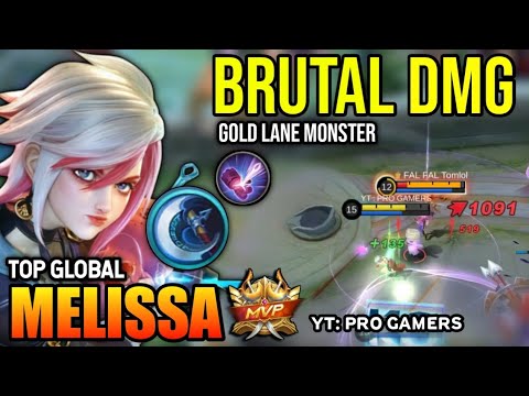 MELISSA BEST BUILD 2023 | TOP GLOBAL MELISSA GAMEPLAY | MOBILE LEGENDS ✓