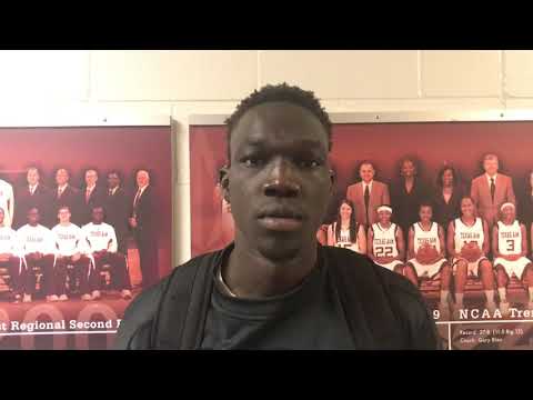 Chudier Bile discusses strong start vs. Texas A&M