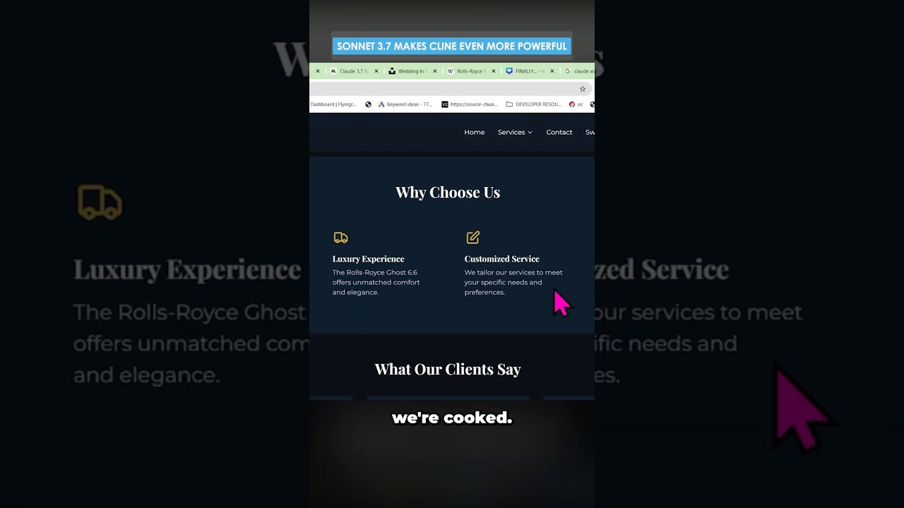 Sonnet 3.7 Makes Cline Even More Powerful!  #anthropic #ai #claude #coding