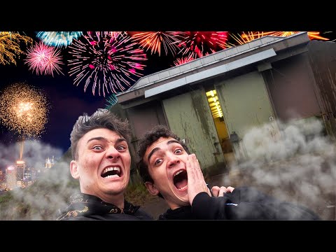 FINDER SKJULT FYRVÆRKERI BUNKER OG FYRER DET AF?! (60.000+ KRONER)