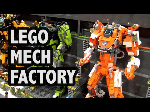 LEGO City Mech Division Headquarters | Bricks Cascade 2018