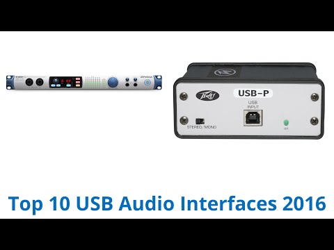 10 Best USB Audio Interfaces 2016