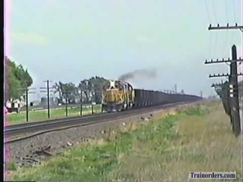 Classic Railroad Series 109 - UP in the Midwest May 1989