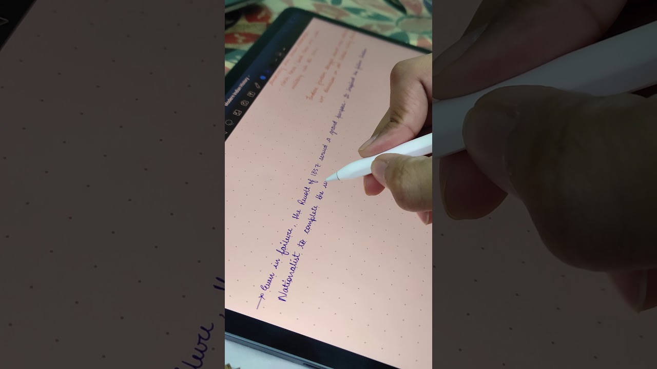 Apple iPad Pro writing Glitch