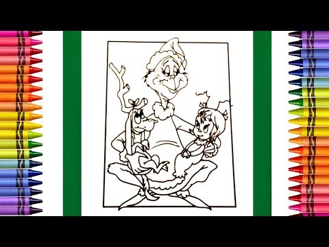 The Coloring Couple Presents: The Grinch | Merry Christmas! | How to Color