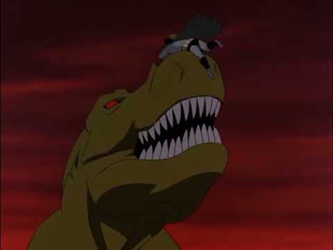 Batman and Batgirl vs T-Rex | (TNBA)