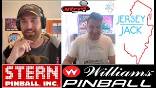 Our TOP 3 Pinball Machines from Stern JJP and  Bally Williams with Joel Engelberth