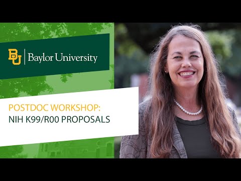 NIH K99/R00 Proposals