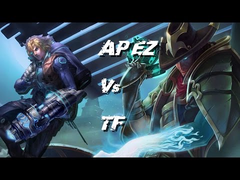AP Ezreal Vs Twisted Fate Mid Full Match: League Of Legends