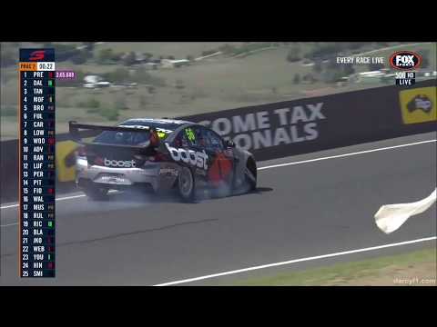 Supercars- Bathurst 2019- Kostecki Crashes
