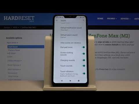 How to Manage Vibrations in Asus ZenFone Max M2 - Enter Vibration Settings