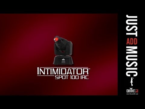 2 Chauvet  Intimidator Spot 100 IRC Moving Head Light Black image 8