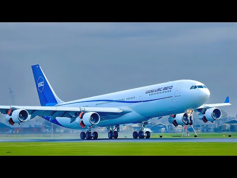 [4K] 30 EPIC Airplane Landings & Takeoff's 🇳🇱 | Amsterdam Airport Spotting | AMS/EHAM