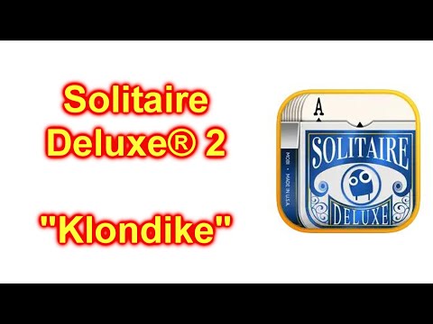 Solitaire Deluxe� 2 Klondike Cell Phone Game Walk Thru - YouTube