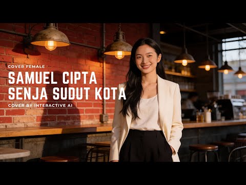 Senja Sudut Kota - Samuel Cipta - Cover Interactive Ai - Slow Pop (Video Lirik)