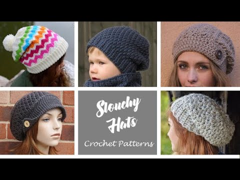 13 Crochet Slouchy Hat Patterns – Keep Warm