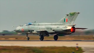 THE LOUDEST TAKEOFF EVER  MiG-21 Bison  Indian Air