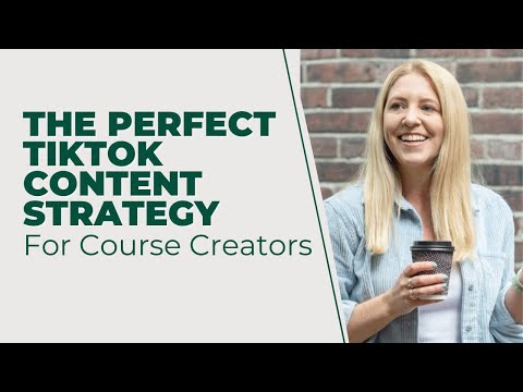 The perfect TikTok Content Strategy for Course Creators with Wave Wyld