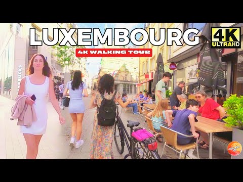 LUXEMBURG – DAS REICHSTE LAND DER WELT – FANTASTISCHE STADTRUNDFAHRT – 4K HDR 60fps