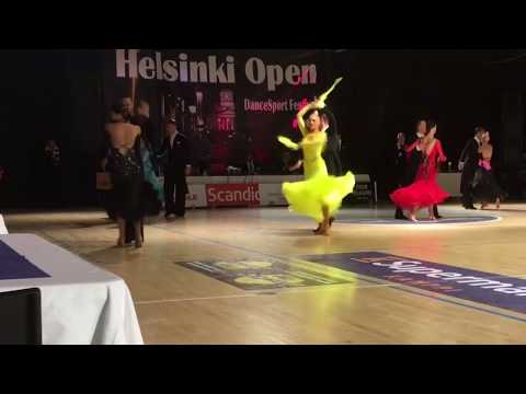 Helsinki Open Dance Festival 2017. WDSF Adult Open final Tango