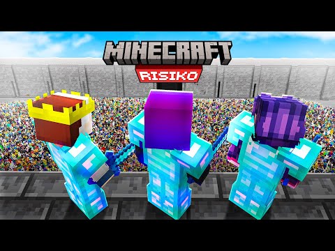 So haben wir das stärkste Bündnis gegründet in Minecraft Risiko