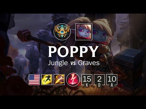 Poppy Jungle vs Graves - NA Challenger Patch 8.19