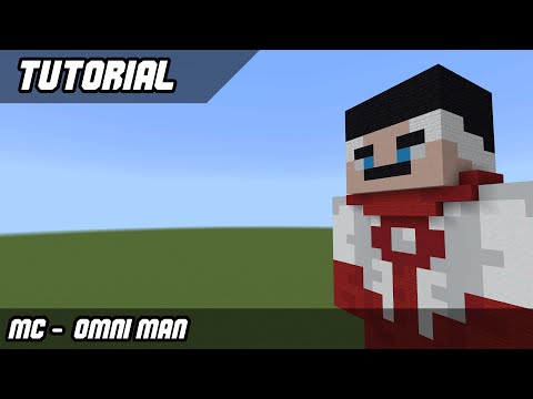 Unbelievable Minecraft Statue Tutorial: Omni Man