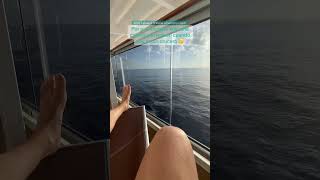 ¿Por qué elijo una cabina con balcón en un crucero? Balcony cabins are the best! #cruises #cruceros