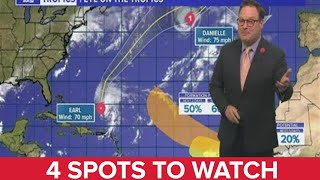 Tuesday evening tropical update: More development possible