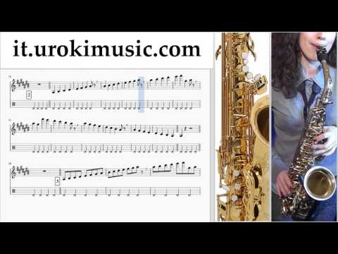 Lezioni di Sassofono Contralto Charlie Puth & Selena Gomez - We Don't Talk Anymore Tutorial