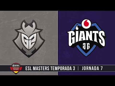 CS:GO - G2 España vs. Vodafone Giants [Cbble] ESL Masters CS:GO T3 - Jornada #7