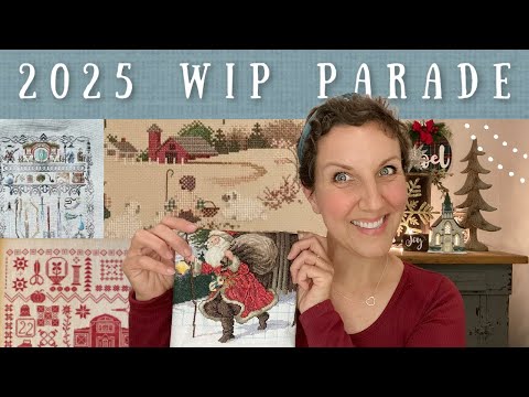 Flosstube: End-of-Year WIP Parade 2025!