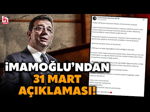 AYM, Anadolu Ajansı'nı KUSURLU BULDU! Tutuklu İBB Başkanı Ekrem İmamoğlu'ndan ilk tepki!