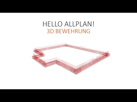 Hello Allplan! 2022 - 3D Bewehrung