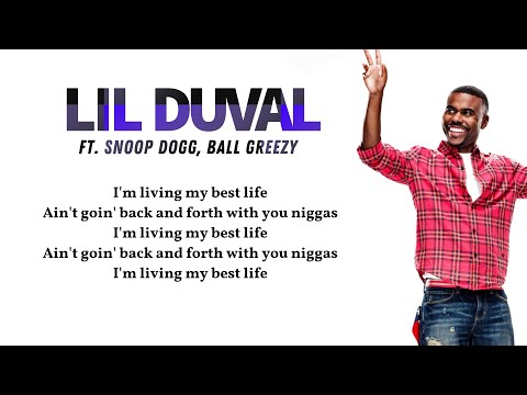 Lil Duval - Smile (Living My Best Life) (Lyrics video) ft. Snoop Dogg, Ball Greezy 🎵"