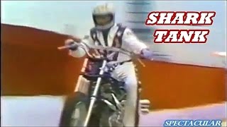 EVEL KNIEVEL jumps shark tank ULTRA RARE never televised