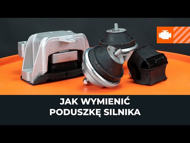 Obejrzyj przewodnik wideo w jaki sposób wymienić Łożyskowanie silnika w VW PASSAT (3B2)