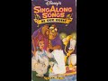 Opening Closing To Disney S Sing Along Songs Be Our Guest 1992 VHS Version 2