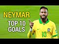 Neymar Jr Top 10 Goals For Brazil