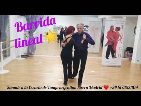 Tango class: BARRRIDA🧹 lineal y TROMPITO ❤️