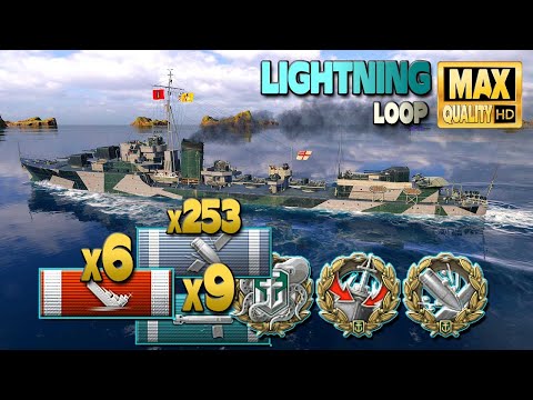 Destroyer Lightning: Eye for eye - World of Warships