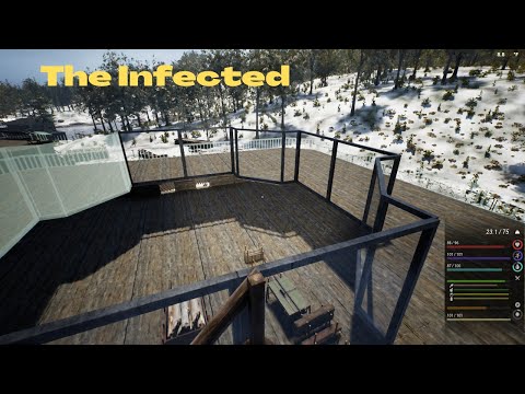 The Infected (S2-E30) Starting the second floor Glass