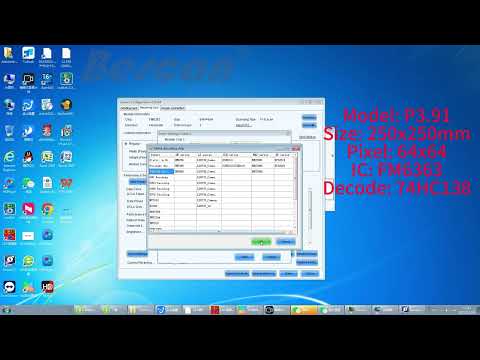 How To Make Novastar RCFGX File for P3.91 LED Panel ( By NovaLCT )